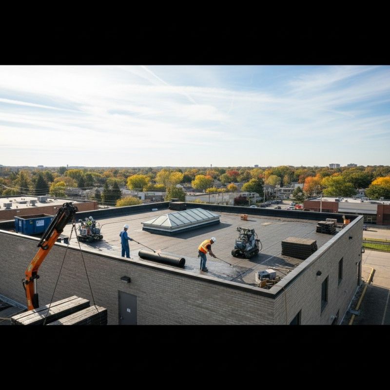 Flat Roof Installation detail