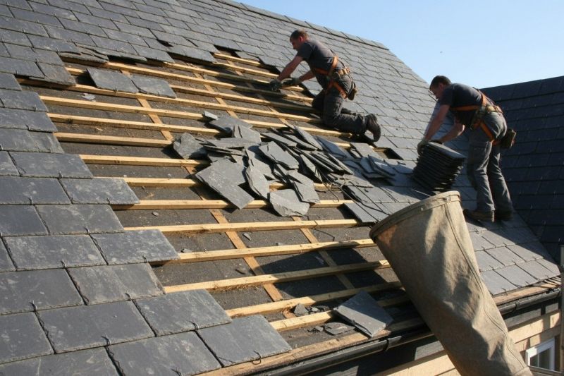 Slate Roof Construction detail