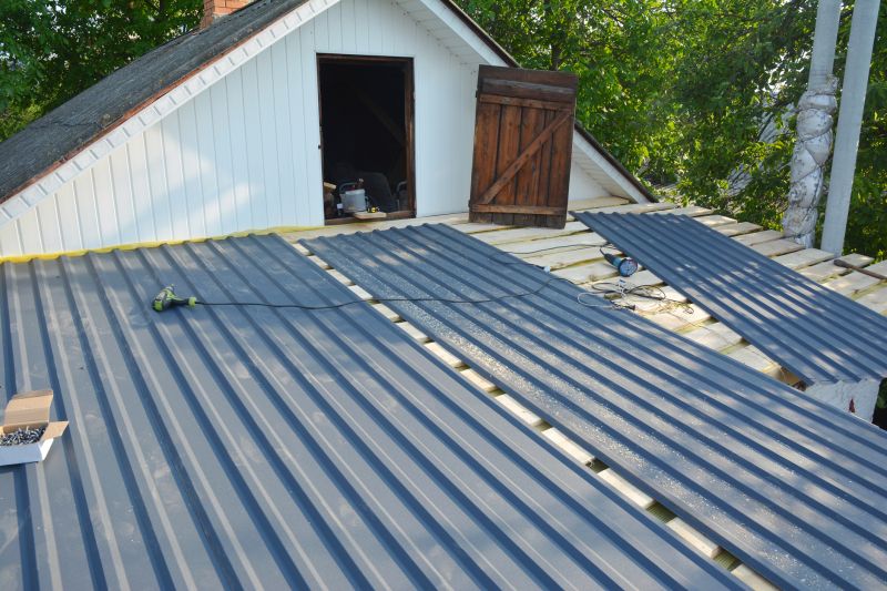 Tin Roof Repair detail